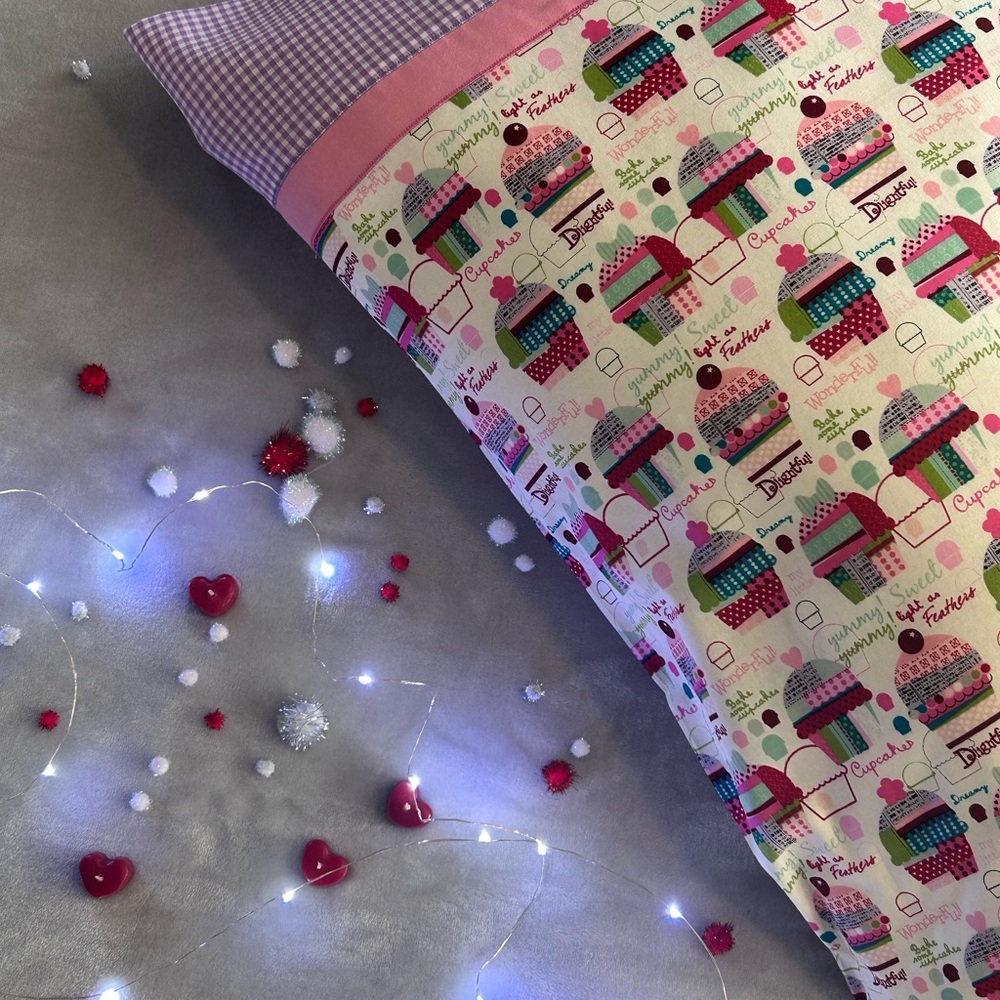 Valentine Cupcake Homemade Premium Pillowcase